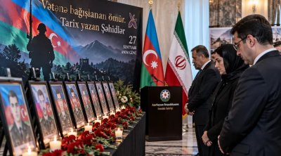 Şəhidlərimiz İranda da yad edildi - FOTO