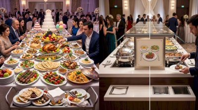 Toylarda menyu dəyişir: Qutab, kabab, plov, ləvəngi, balıq, tort...