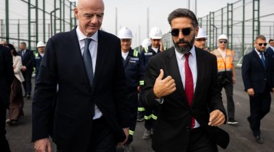 İnfantino Hövsana gəldi - FOTO
