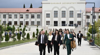 Avropa İttifaqı Şurasının üzvləri Xankəndidə - FOTO