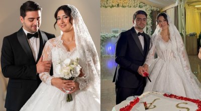 Prezident mükafatçısı olan gənc mühəndis evləndi - FOTO/VİDEO