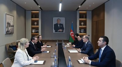 Ceyhun Bayramov ABŞ rəsmisi ilə GÖRÜŞDÜ: Nələr müzakirə edildi? &ndash; FOTO