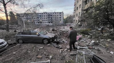 Rusiyadan Kiyevə RAKET ZƏRBƏLƏRİ &ndash; Ölənlər var &ndash; FOTO/VİDEO