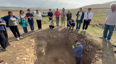 Bir qrup ziyarətçi &ldquo;Keşikçidağ&rdquo; Qoruğunda mağaralar kompleksi ilə tanış oldu - FOTO