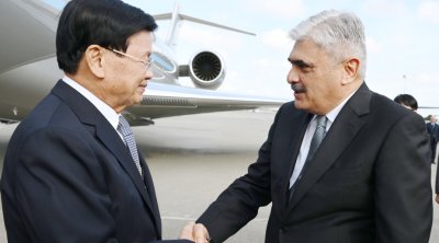 Laos Prezidenti Azərbaycana gəldi &ndash; FOTO