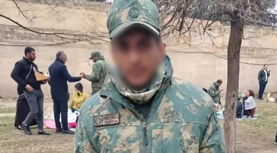 Ermənistanda saxlanılan Azərbaycan hərbçisi ifadə verdi: "Mənə bıçaqla hücum edib döydülər"