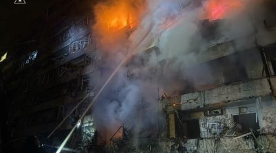 Kiyev ballistik raketlərlə vuruldu: ÖLƏNLƏR VAR &ndash; FOTO-VİDEO