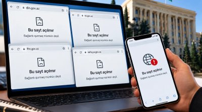 Azərbaycanda bir sıra rəsmi qurumların saytları açılmır