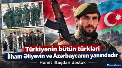 Azərbaycanda döyüşmüş Türk zabitindən mesaj: &ldquo;Türkiyənin bütün türkləri İlham Əliyevin yanındadır&rdquo;