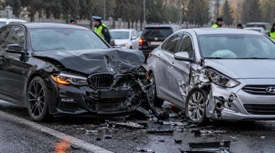 Bakıda ağır qəza: BMW və "Hyundai" toqquşdu - ÖLƏN VAR