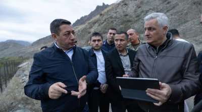 Erməni nazirlər TRIPP dəhlizinin çəkilişini müzakirə etmək üçün Zəngəzurda &ndash; FOTO