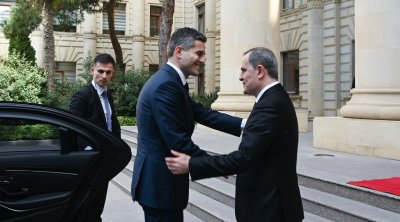 Ceyhun Bayramov niderlandlı həmkarı ilə görüşdən paylaşım etdi &ndash; FOTO
