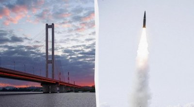Rusiya ordusu Kiyevdə Cənub körpüsünə zərbə endirdi &ndash; FOTO/VİDEO