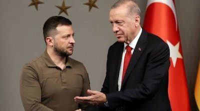 Ərdoğan və Zelenski arasında görüş başladı