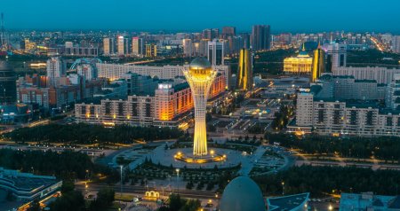 Astanada nümayəndə heyətlərinin başçılarının şərəfinə qeyri-rəsmi şam yeməyi verilib - FOTO