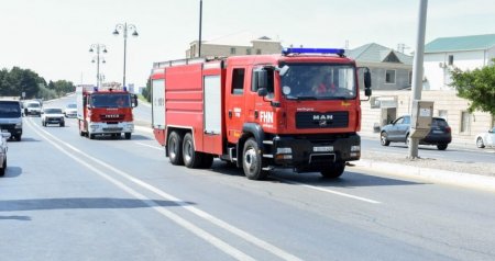 FHN: Yanğınsöndürən və xilasetmə avtomobillərinə dərhal yol verilməlidir