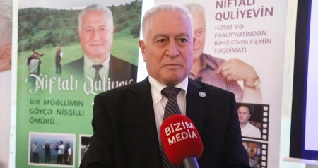 Niftalı Quliyevin yeni kitabının təqdimat mərasimindən VİDEOREPORTAJ