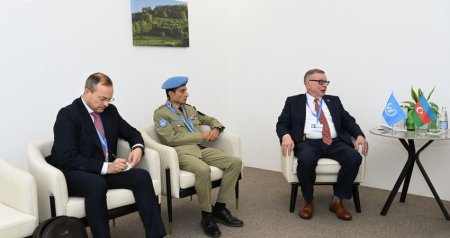 BMT rəsmisi COP29-un yüksək səviyyədə təşkilinə görə ölkəmizı təbrik etdi - FOTO