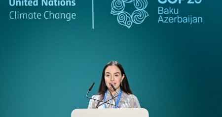 Leyla Əliyeva COP29 çərçivəsində Qlobal Liderlərin Dialoqunda iştirak etdi - FOTO