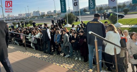 COP29-da İZDİHAM – Qonaqlar Yaşıl Zonaya axın edirlər – FOTO