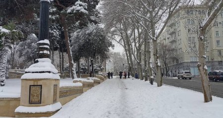 XƏBƏRDARLIQ: Bakıya qar yağacaq, yollar buz bağlayacaq