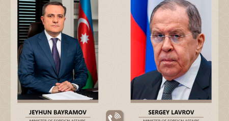 SON DƏQİQƏ! Ceyhun Bayramovla Sergey Lavrov arasında TELEFON DANIŞIĞI: Nələr müzakirə edildi?