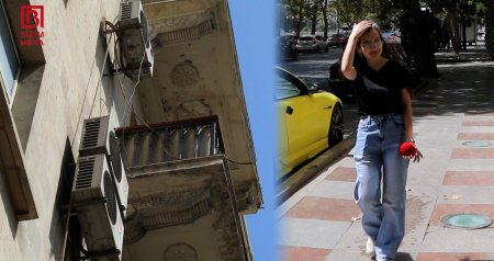 Bakı küçələrində soyuq “DUŞ” – Başımıza axan kondisioner sularına görə kim MƏSULİYYƏT daşıyır? – VİDEO