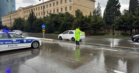 DYP-dən yağıntılı hava ilə bağlı sürücülərə MÜRACİƏT
