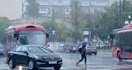 GÜNÜN HAVASI: Bakıya yağış, rayonlara qar yağacaq