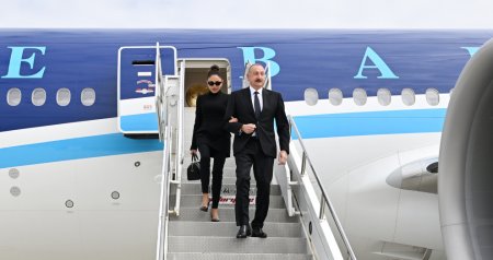 Prezident İlham Əliyev Nyu-Yorka işgüzar SƏFƏR EDİB - FOTO/VİDEO