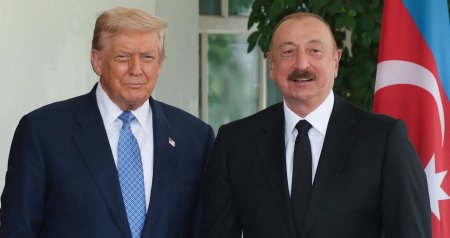 Trampdan İlham Əliyevə: “Mən Sizinlə həqiqətən fəxr edirəm” - FOTO/VİDEO