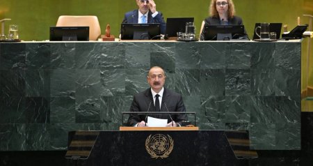 Prezident BMT kürsüsündən beynəlxalq ictimaiyyətə ÇAĞIRIŞ ETDİ