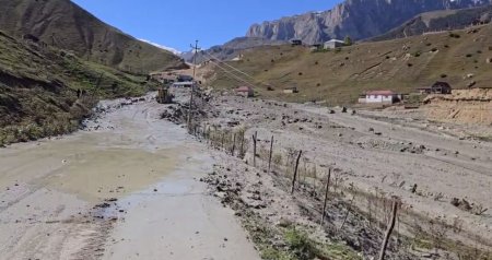 Ləzədə palçıq seli ilə bağlı SON VƏZİYYƏT – VİDEO
