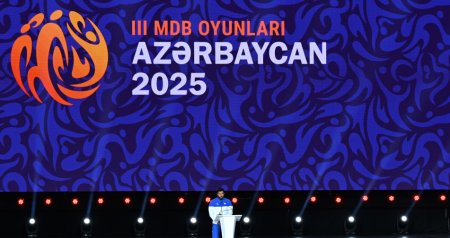 MDB oyunlarının açılış mərasimindən GÖRÜNTÜLƏR