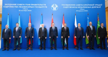 Əli Əsədov Minskdə MDB Hökumət Başçıları Şurasının iclasında İŞTİRAK ETDİ - FOTO