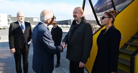 Prezident İlham Əliyev Danimarkada işgüzar SƏFƏRDƏDİR - FOTO