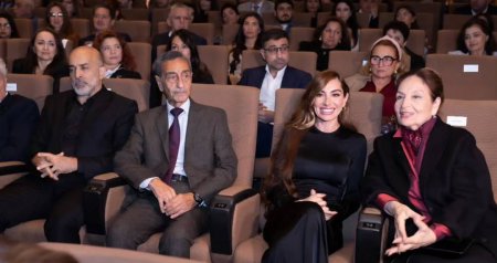 Arzu Əliyeva “Tağıyev: Sona” bədii filminin təqdimatından paylaşım etdi - FOTO