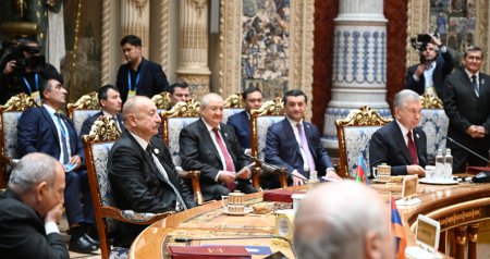 İlham Əliyev MDB Dövlət Başçıları Şurasının geniş tərkibdə iclasında – FOTO/VİDEO