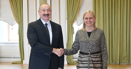 İlham Əliyev ATƏT-in sədrini qəbul etdi – FOTO