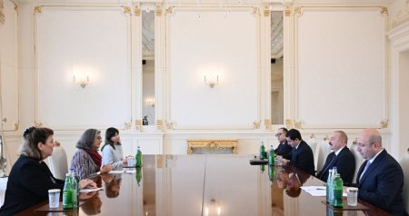 İlham Əliyev Anaklaudia Rossbaxı qəbul etdi – FOTO/VİDEO