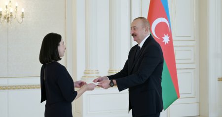 Prezident Fransanın yeni səfirinin etimadnaməsini qəbul etdi – FOTO/VİDEO