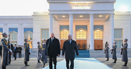 İlham Əliyevin Qazaxıstana dövlət səfəri başa çatdı - FOTO/VİDEO