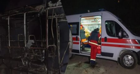 Rusiya Ukraynada mikroavtobusu dronla belə vurdu: 10 yaralı var - ANBAAN VİDEO