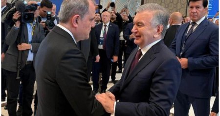 Ceyhun Bayramov Özbəkistan Prezidenti ilə GÖRÜŞDÜ