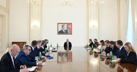 Prezident NATO nümayəndə heyətini qəbul etdi – FOTO