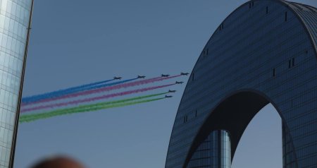 Hərbi hava qüvvələrinin keçidi nümayiş olundu - FOTO/VİDEO