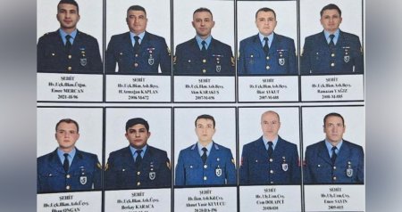 Şəhid olan ekipaj üzvlərinin FOTOLARI