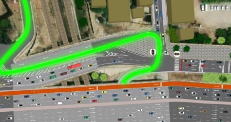 Bakı-Sumqayıt yolunun bu hissəsində hərəkət yenidən təşkil edilir – VİDEO