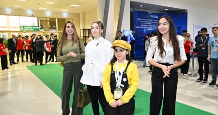Prezidentin ailəsi Beynəlxalq STEAM Azərbaycan Festivalında - FOTO