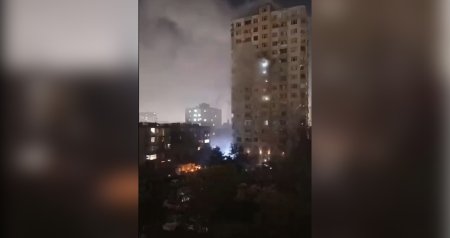 SON DƏQİQƏ: Yasamalda bina yanır - VİDEO